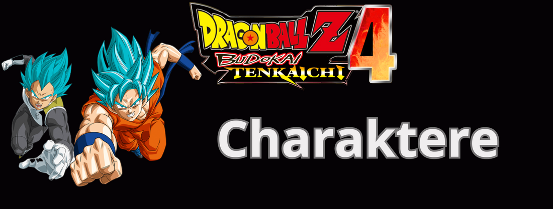 DragonBall Z Budokai Tenkaichi 4 Charaktere | GokuShop