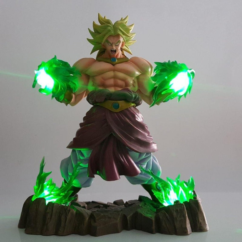 DragonBall Figur LED - Broly Saiyajin Legendar