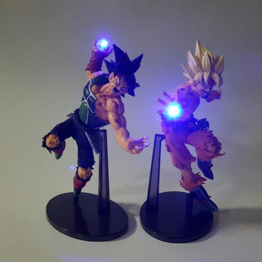 DragonBall Figur LED - Goku & Bardock