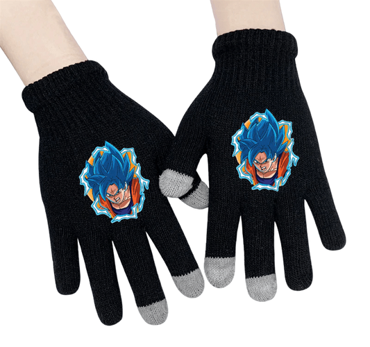 DragonBall Handschuhe Goku Blau