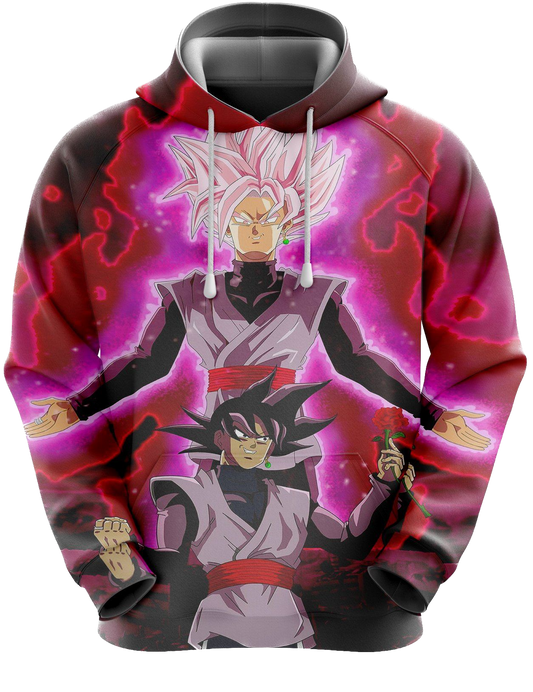 DragonBall Hoodie - Black Goku Super Sayajin