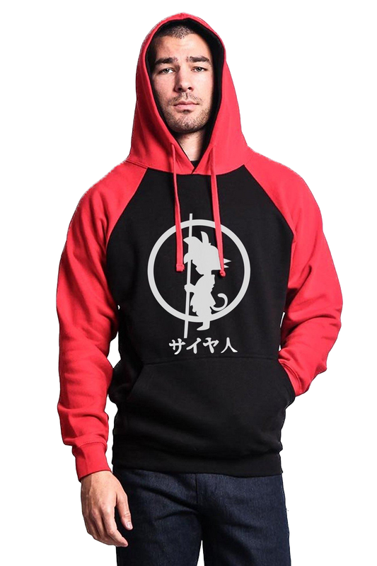 DragonBall Hoodie - Goku Monchsstab 