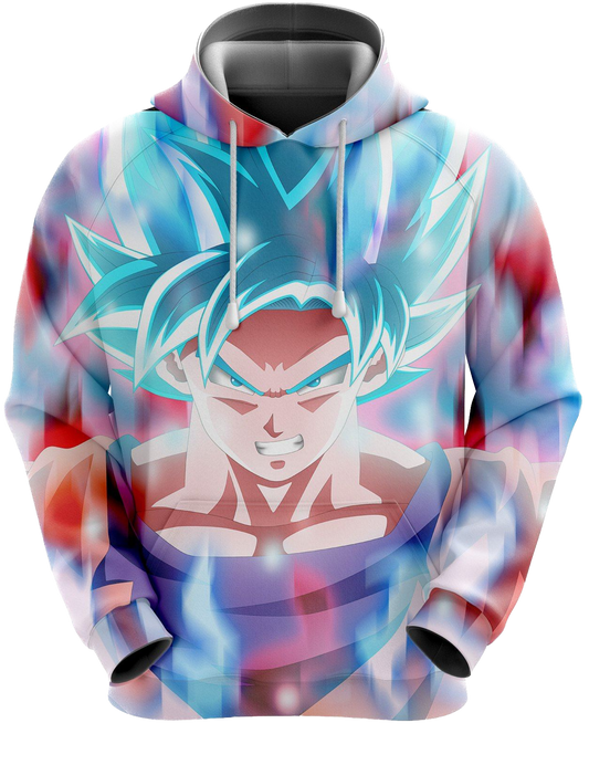 DragonBall Super Hoodie - Blaue Wut