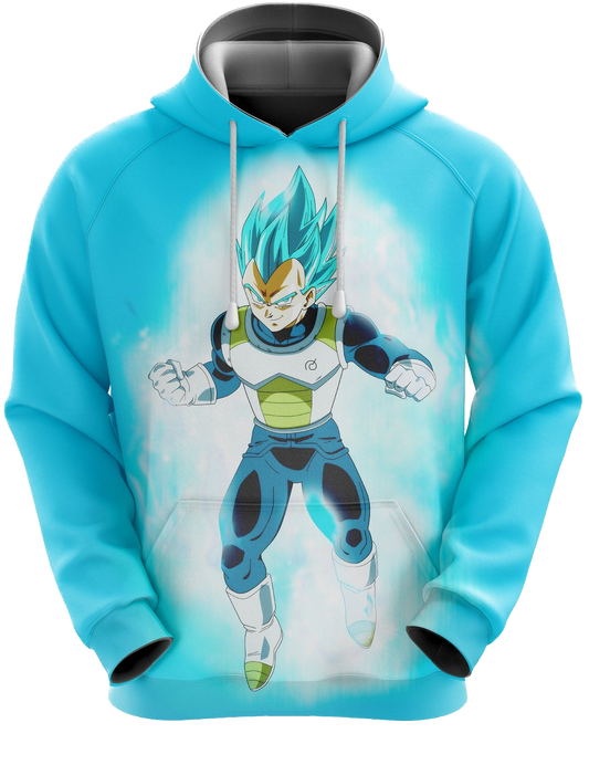 DragonBall Super Hoodie - Vegeta Blau