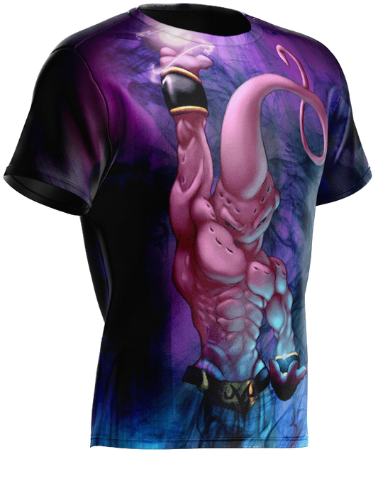 DragonBall T Shirt Super Boo Zerstorung