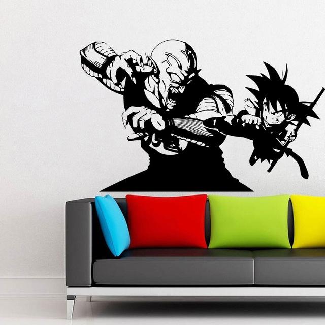 DragonBall Wandtattoo - Goku VS Piccolo Daimao