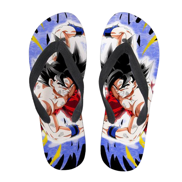 DragonBall Zehensandalen Goku Saiyajin Angriff