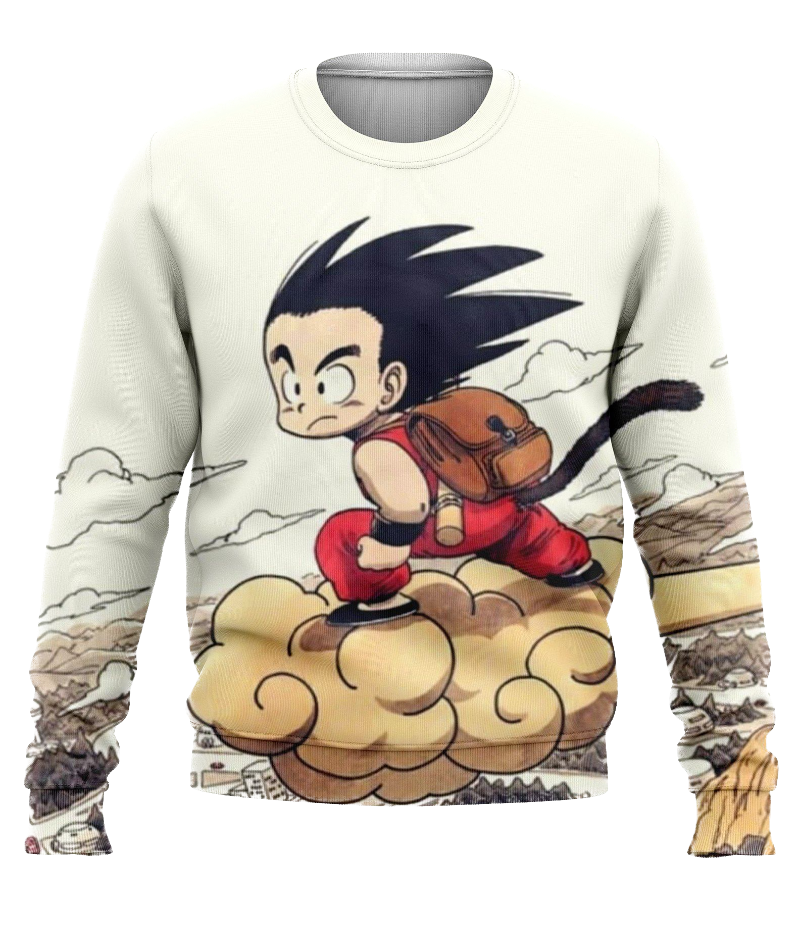 Dragonball Pullover Gokus Magische Wolke 