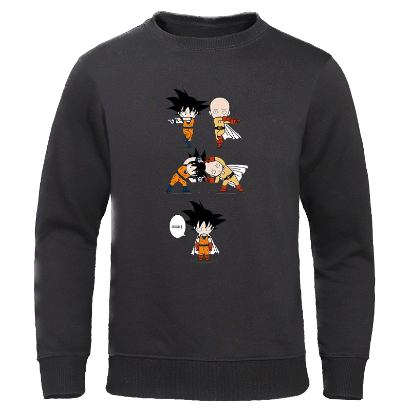 DragonBall Z Sweatshirt Goku und Saitama