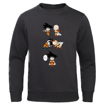 DragonBall Z Sweatshirt Goku und Saitama