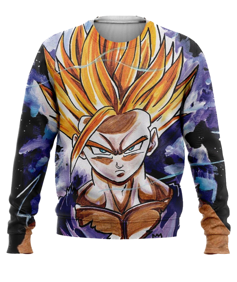 DragonBall Pullover Son Gokan SSJ2