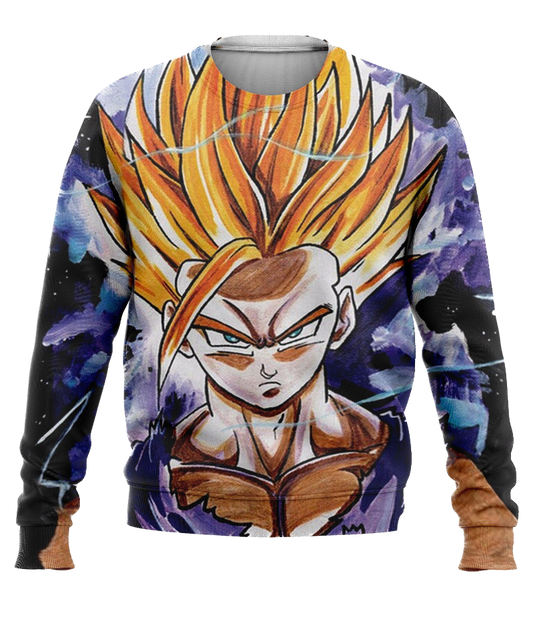 DragonBall Pullover Son Gokan SSJ2