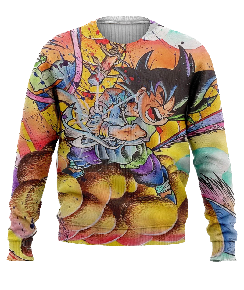 DragonBall Pullover Goku Kind "Kamehama ha"