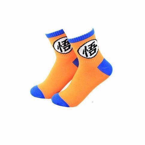 DragonBall Z Socke Kanji "Go" orange