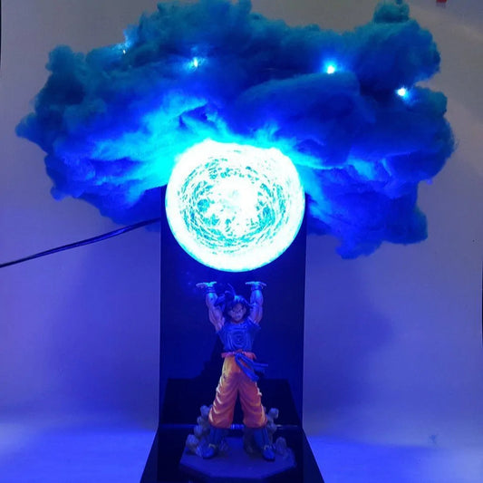 DragonBall Z Lampe Goku Genkidama Wolke