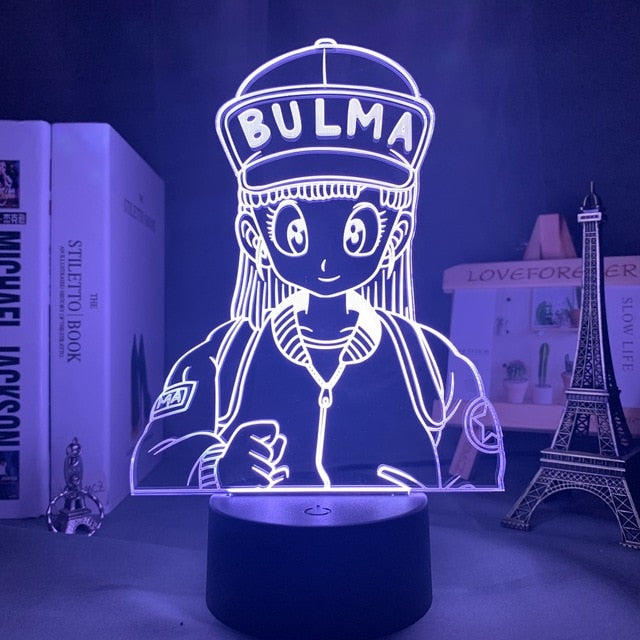 Lampe 3D DragonBall - Bulma