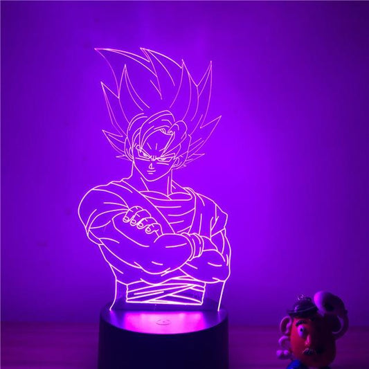 Lampe 3D DragonBall - Goku