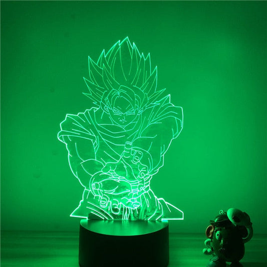 Lampe 3D DragonBall - Goku Kamehame ha