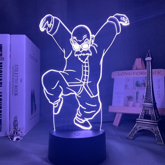 Lampe 3D DragonBall - Meister Roshi