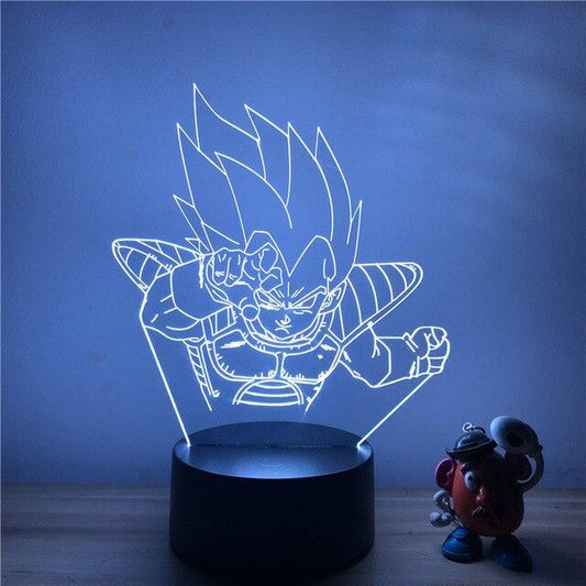 Lampe 3D DragonBall - Prinz Saiyajin