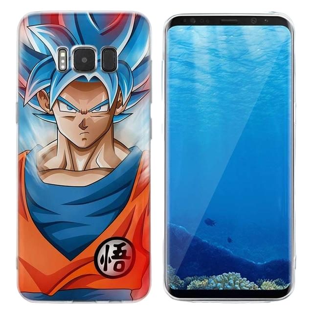 Samsung Hulle DragonBall - Kaio Ken Blau