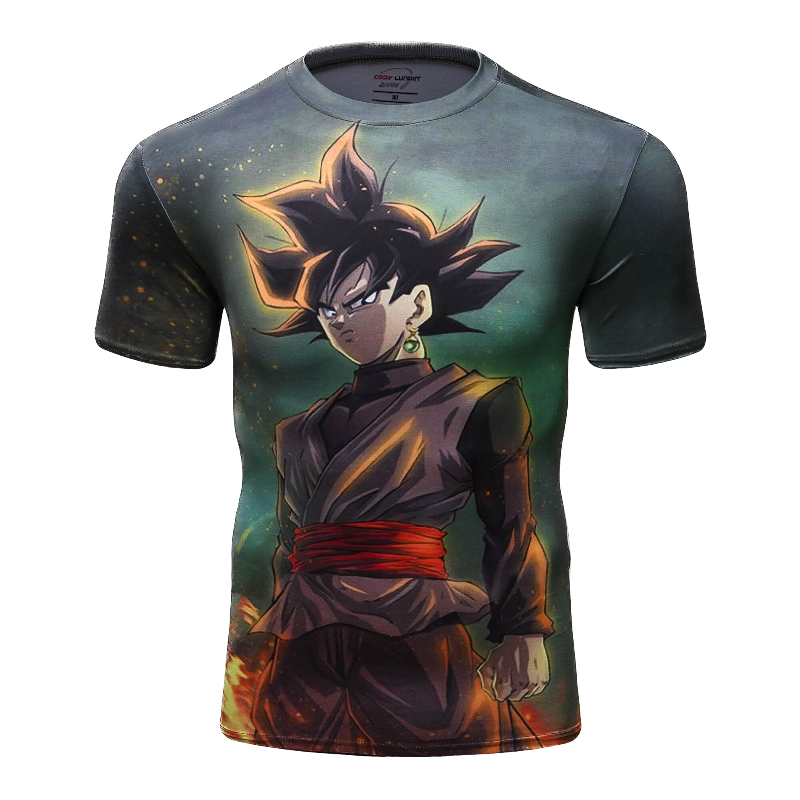 T Shirt DragonBall - Super Black Goku