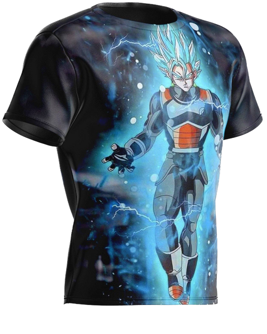 T Shirt DragonBall - Vegetto Super Saiyajin Blau