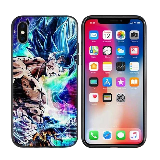 DragonBall iPhone Hulle Goku Blau