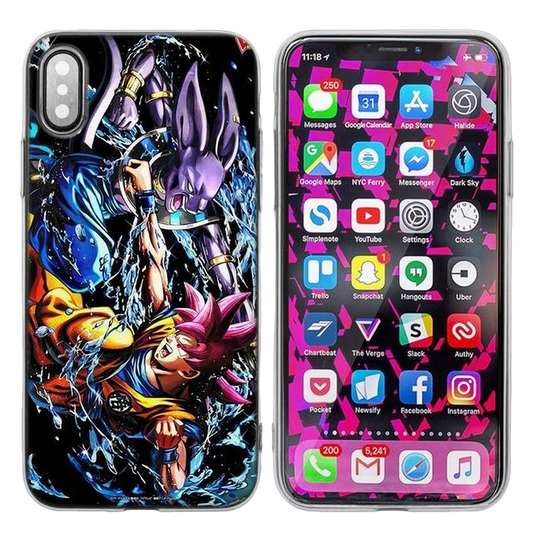 DragonBall iPhone Hulle Goku VS Beerus