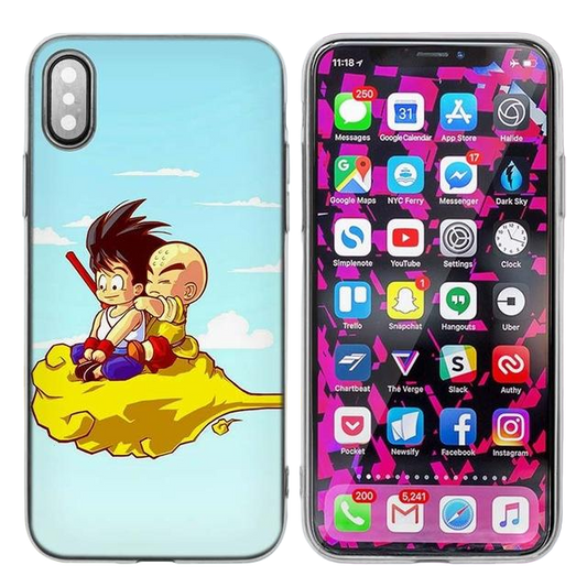 DragonBall iPhone Hulle Goku und Krilin