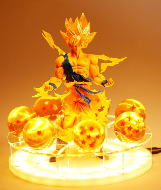 DragonBall Z Lampe Goku Saiyajin